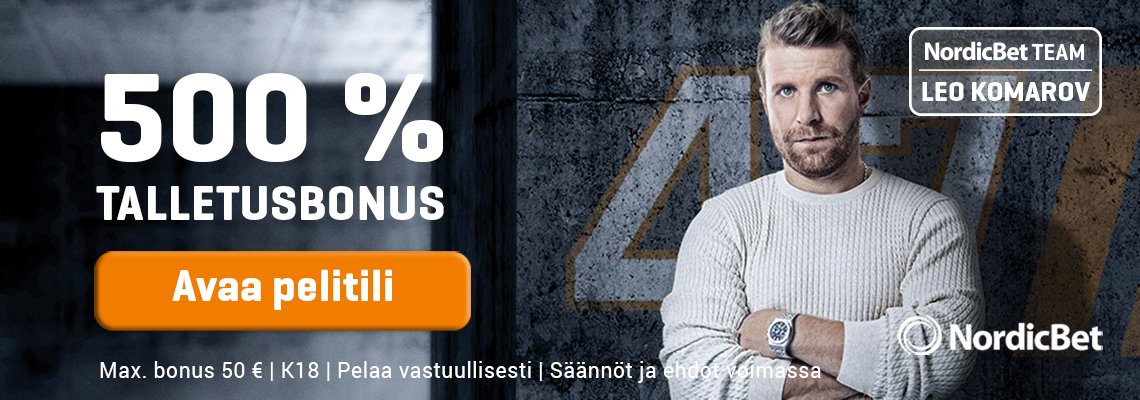 NordicBet helmikuun superdiili